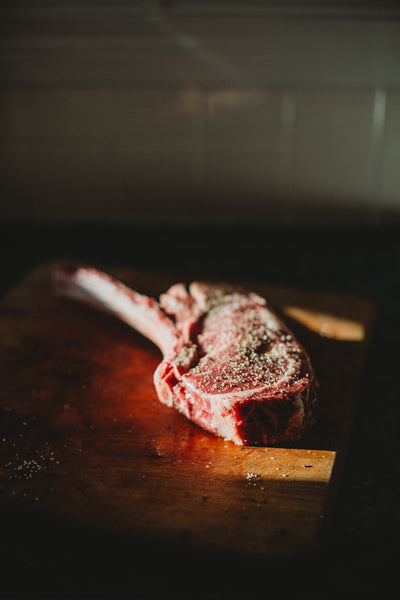 Grilled Bone-in Rib or Ribeye Steak