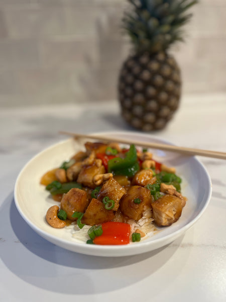 Pan Fried Sweet & Sour Chicken