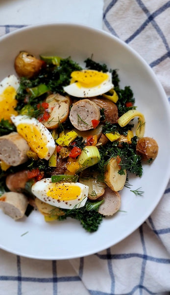 Spring Sausage & Potato Salad