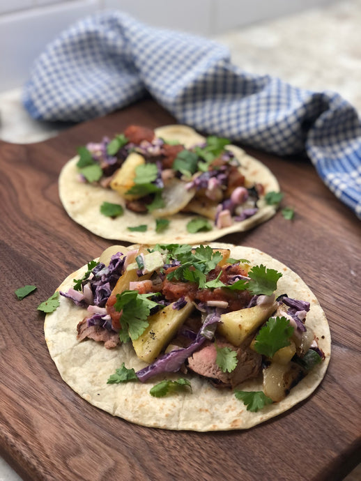 Grilled Pork & Pineapple Tacos