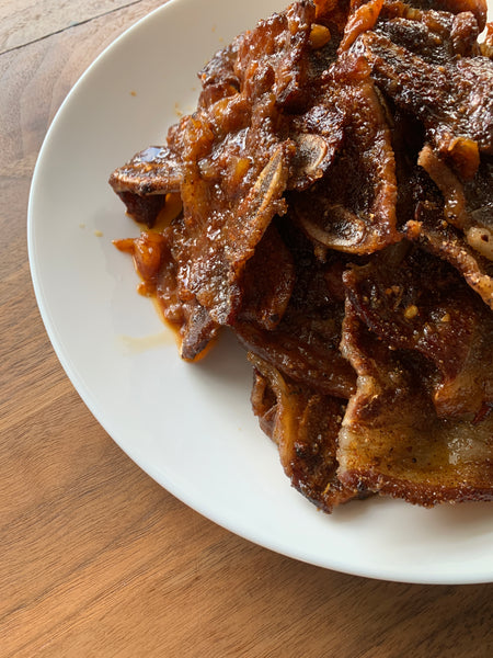 Marinated Korean Beef Ribs