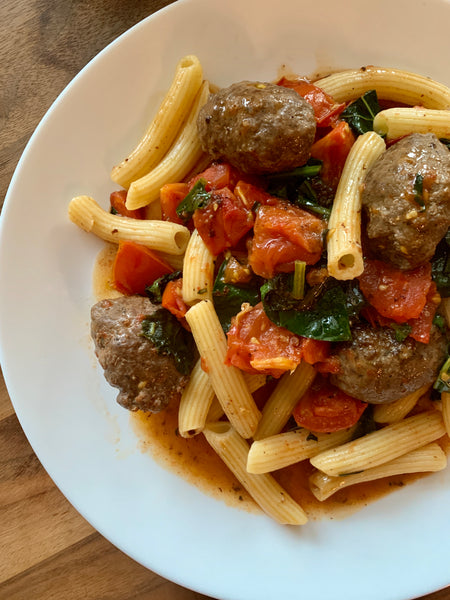 Penne & Meatballs